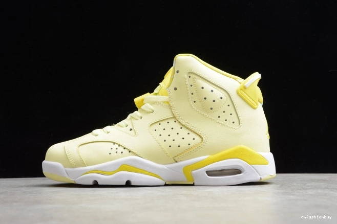 Air Floral 6 Jordan Dynamic (GS) 543390-800 Retro Yellow 1119